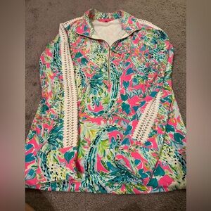 Lilly Pulitzer Alligator popover